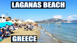 Where Is The Best Party Beach In Zakynthos Greece Laganas Beach [upl. by Ainivad577]