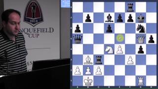 Chess for Beginners with GM Ronen HarZvi Games of Anand and Carlsen  20131103 [upl. by Mears357]