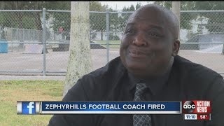 Zephyrhills High School football coach fired [upl. by Paley248]