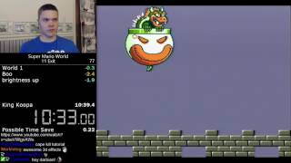 1038 Super Mario World 11 exit orb speedrun [upl. by Gwendolen251]