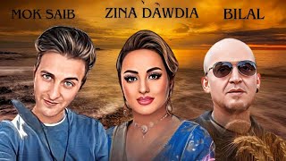 Zina Dawdia Ft Cheb Bilal Ft Mok Saib شكون سباب عذابي  Mix 2024  Dj Jamal Kawkawa [upl. by Rimhsak]