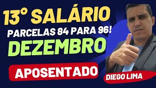 AUMENTO DAS PARCELAS DE 84 PARA 96  MAIS 5 DE MARGEM REAJUSTE SALARIAL 13° SALÁRIO EM DEZEMBRO [upl. by Chloris]