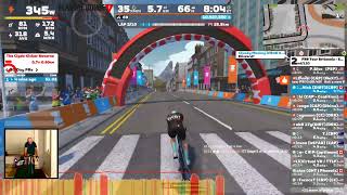 Zwift  Race FRR Tour Britannia  CRP Stage 5  ITT on Glasgow Reverse in Scotland [upl. by Addi]