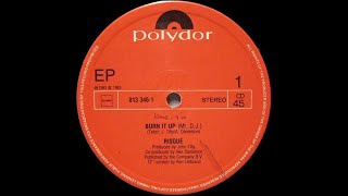 Risqué  Burn It Up Mr DJ Disco 1984 [upl. by Nonnaihr]