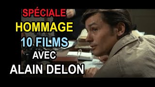 Spéciale Hommage 10 films avec Alain Delon [upl. by Mic]