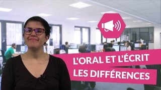 Loral et lécrit  Les différences  Communication  digiSchool [upl. by Okimik]