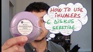 6 How to use inhalers  Diskus Seretide [upl. by Alarick]