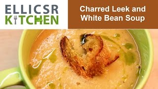 Charred Leek and White Bean Soup [upl. by Ahidam]