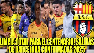 LIMPIA TOTAL PARA EL CENTENARIO SALIDAS DE BARCELONA CONFIRMADAS 2025 [upl. by Aurelie574]