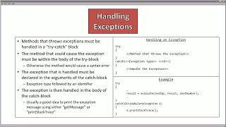 CSCE145 F2024 08 Exceptions Part 01 [upl. by Brandi489]