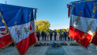 quotHonorer leur mémoire cest écouter ce quils nous disent aujourdhuiquot  commémoration 11 novembre [upl. by Eatnwahs866]