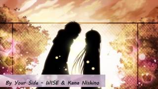 Wise feat Nishino Kana ‘‘by your side’’ lyrics [upl. by Marika]