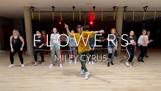 FLOWERS  Miley Cyrus  Zumba choreo Damian Jabłoński [upl. by Ribaudo162]