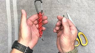 HOW TO WEAVE A DNA STRAND PARACORD ADDICTION [upl. by Stanly]