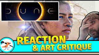 Dune Trailer 2020 REACTION  Artist analysis  BLANDGREY [upl. by Aikahs]