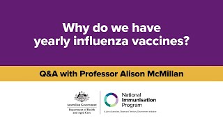 Why do we have yearly influenza vaccines [upl. by Mellette]