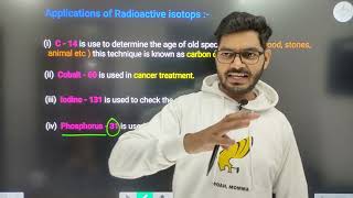 Radioactive Isotopes and their applications  CH 4 Structure of Atom Class 9  NEW NCERT [upl. by Guildroy]