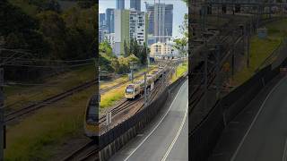 Queenslandrail queenslandrail railway railwatch railfans australiantrains train brisbane [upl. by Qooraf]