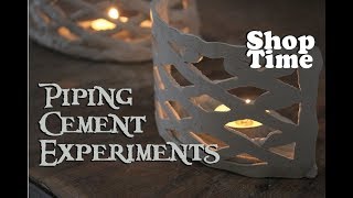 Piping Cement Experiments [upl. by Dat328]