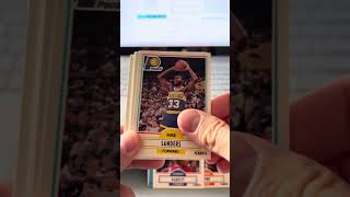 199091 Fleer Basketball Rack Pack opening RED HOT PACK [upl. by Haliek]