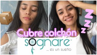 CUBRE COLCHÓN SOGNARE Y ALMOHADAS UNBOXINGcubrecolchonsognare [upl. by Aneel]