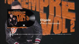 Nico Hernández  Dígale Audio [upl. by Damicke]