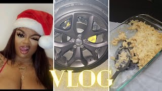 VLOG   ALWAYS BLEEDING  LUGNUTS amp TIRES  VISION BOARD  LOTS OF CAR CHAT amp MORE  itsPoundkake [upl. by Airetnahs]