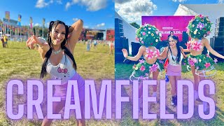 CREAMFIELDS  Day 2 Vlog  Armin Van Buuren food festival friends [upl. by Idnim]