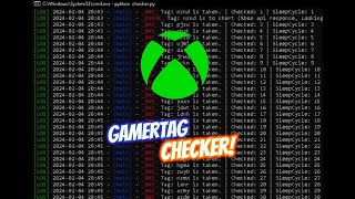 2024 XBOX GAMERTAG CHECKER [upl. by Pelaga525]