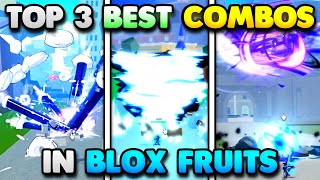 I Bounty Hunted With My TOP 3 BEST Combos In Blox Fruits OP [upl. by Azenav]