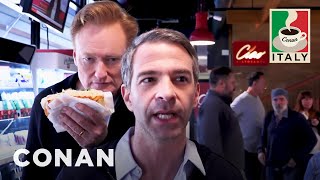 Jordan Schlanskys Italian Autogrill Lesson  CONAN on TBS [upl. by Schoenfelder197]