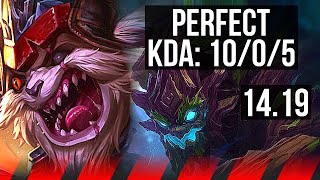 KLED vs MAOKAI TOP  1005 6 solo kills 1700 games Legendary  EUW Master  1419 [upl. by Aittam941]