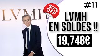 LVMH est en soldes fautil acheter  11 [upl. by Ahcurb]