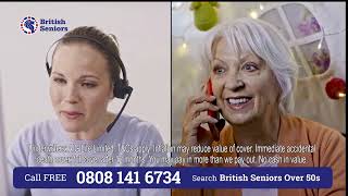 British Seniors UK TV Advert  Shes 50 [upl. by Ahsenyt]