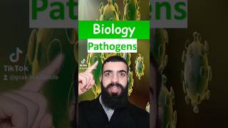 Pathogens  GCSE Science in a minute biology gcsescience stem school bacteria virus disease [upl. by Inness]