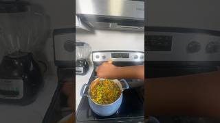 The easiest method to make Nigerian Fried Rice youtubeshorts cooking africandishes foodvlog [upl. by Curhan]