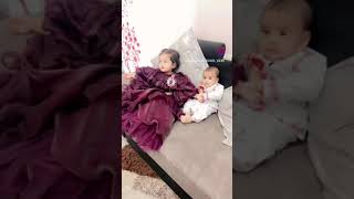 Brother and sister 💓 funnyvideo cutebaby [upl. by Lamaj]