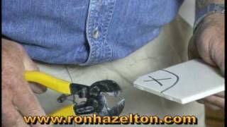 How to Make a Curved Cut in Ceramic Tile [upl. by Reinert]