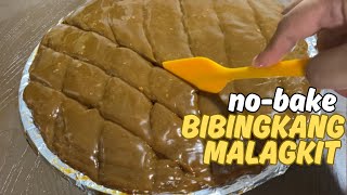 BIBINGKANG MALAGKIT RECIPE NoBake [upl. by Bullen872]