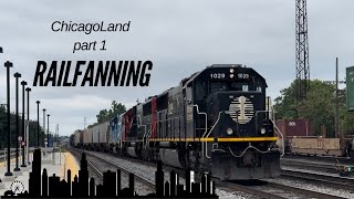 ChicagoLand Railfanning part 1 [upl. by Calie]