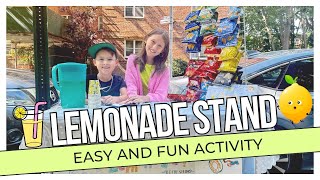 DIY Lemonade Stand Easy Setup amp Fun Tips for Kids [upl. by Paul]