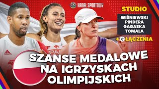 IGRZYSKA OLIMPIJSKIE PARYŻ 2024  ANALIZA SZANS MEDALOWYCH POLAKÓW  JANUSZ PINDERA I GOŚCIE [upl. by Earissed]