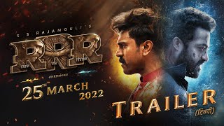 RRR Official Trailer Hindi India’s Biggest Action Drama  NTRRamCharanAjayDAliaB  SS Rajamouli [upl. by Ymassej498]