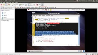 Dhcp Server Configuraiton in Linux [upl. by Wittenburg]