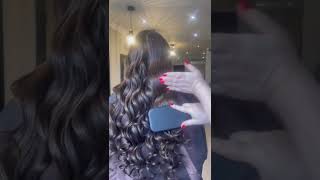 Brushing Out Curls  ghd classic curl tong [upl. by Tikna]