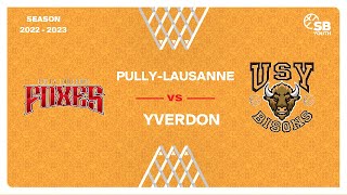 U16 National  Day 9 PULLYLAUSANNE vs YVERDON [upl. by Bohlen]