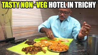 Tasty Non Veg Hotel in Trichy  Food Review in Mayil Traffic Jam Kadai and Kathir Tasty Biriyani [upl. by Snilloc]