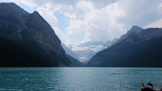 Lake Louise and Lake Moraine [upl. by Idnat]