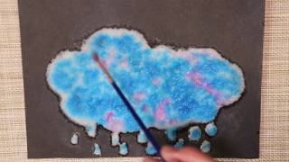 How To Make Realistically Looking Cloud And a Snowflake • Simple Kids DIY • Kids Arts And Craft [upl. by Hescock503]