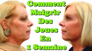 comment maigrir des joues en 1 semaine [upl. by Kemble436]